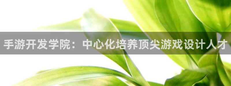 28大神预测破解版：手游开发学院：中心化培养顶尖游戏设计人才