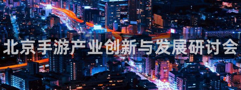 28大神老版本：北京手游产业创新与发展研讨会